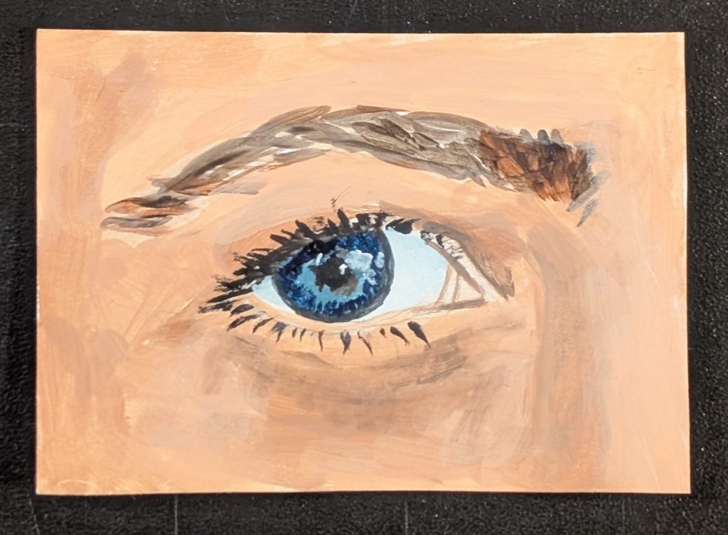 Painting of an eye